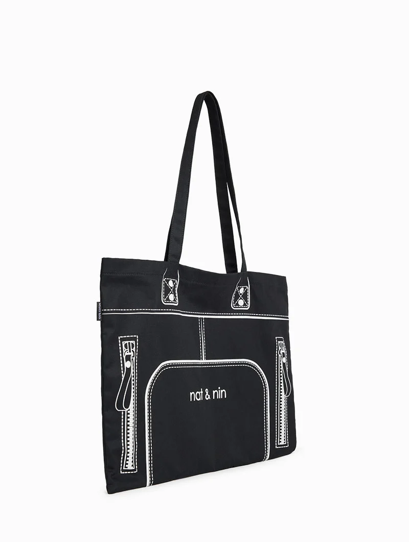 Tote bag Noir - Image 3