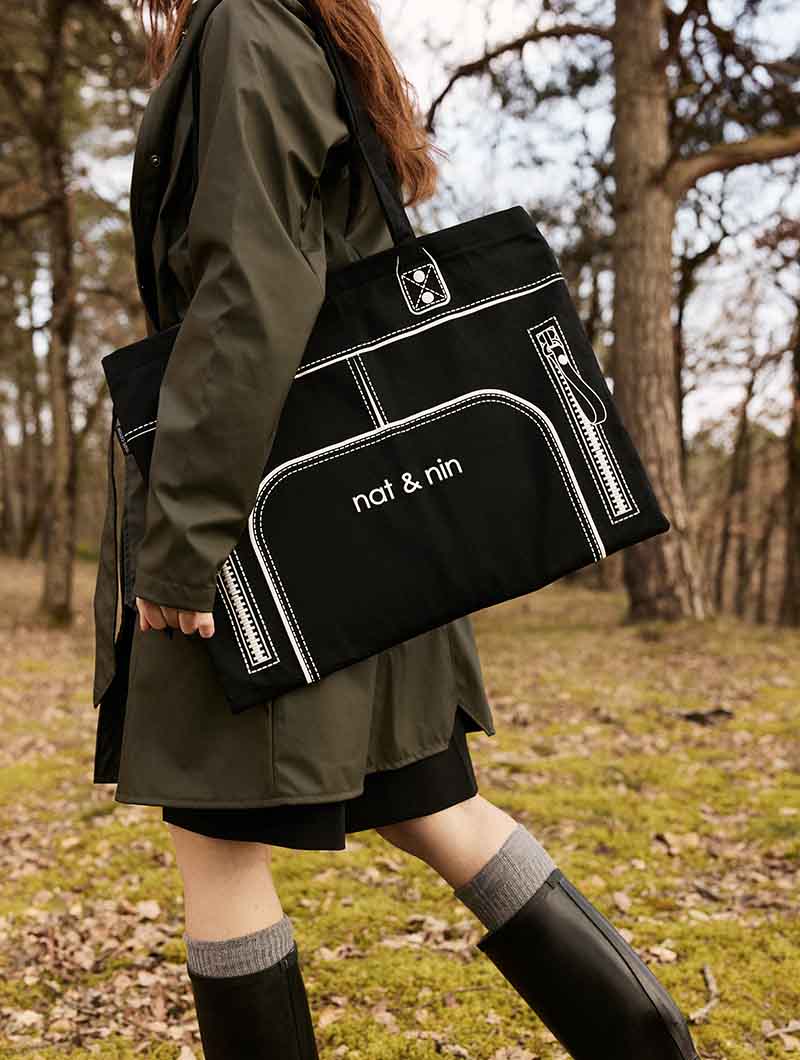 Tote bag Noir - Image 4